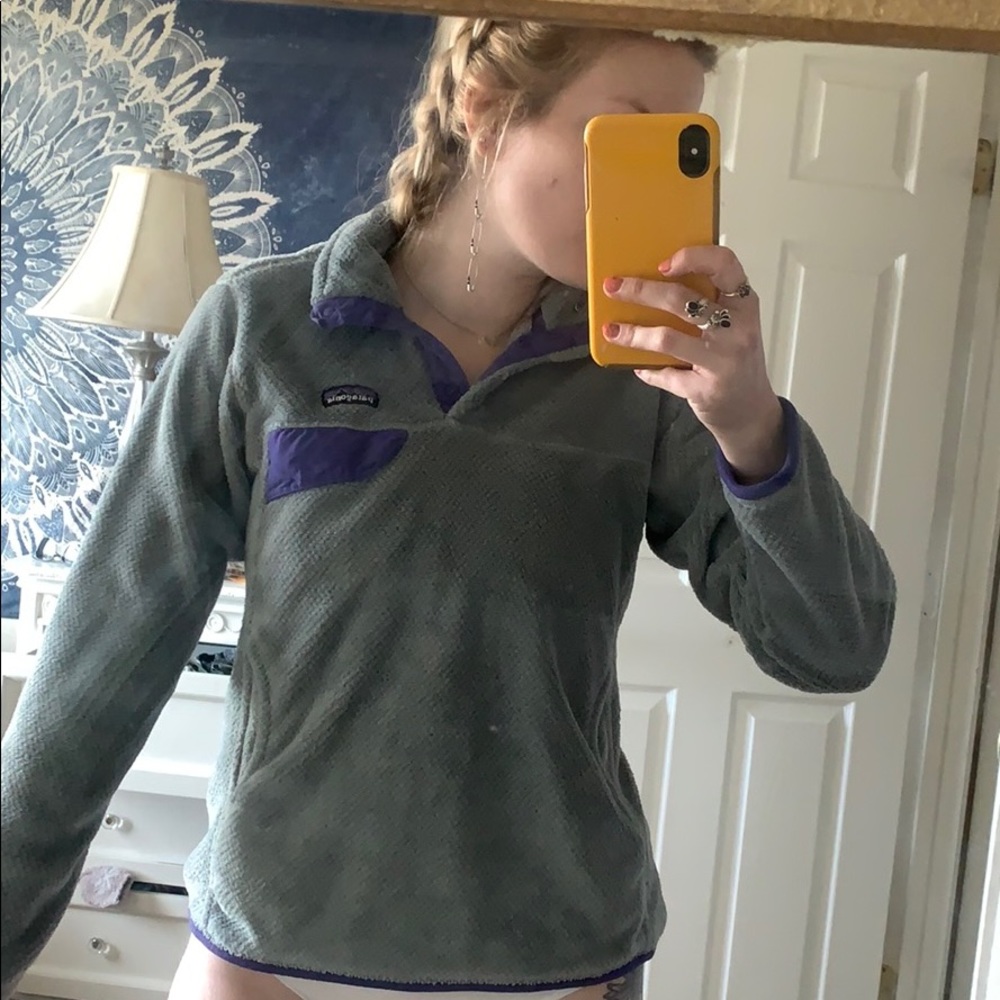Patagonia button clasp pullover